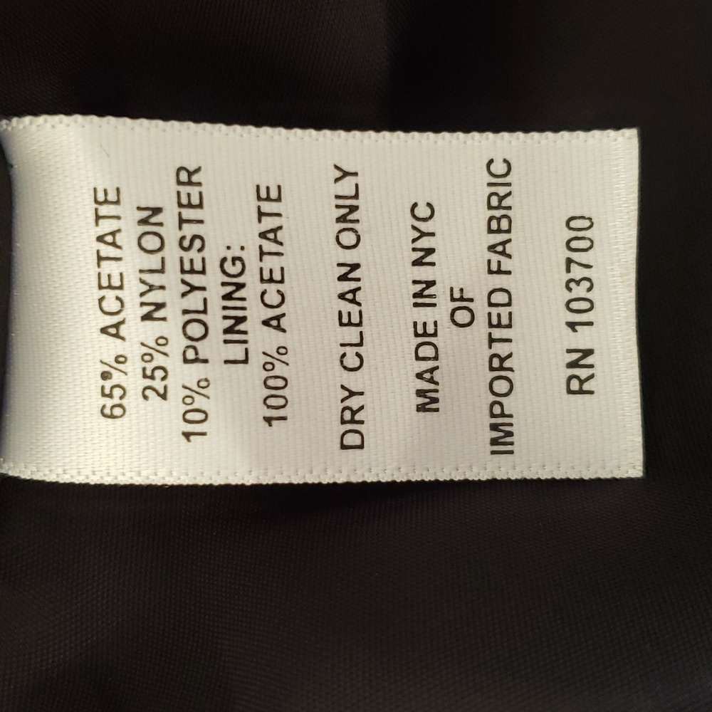 WHBM Black Strapless Dress • Textured Ribbon‑Bow Mesh • Fit & Flare • Size 6 - Picture 16 of 16